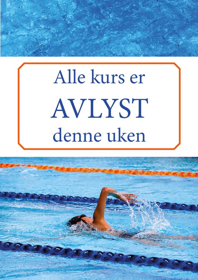 kurs avlyst denne uken